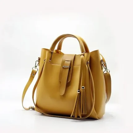 3 Pcs Mustard Handbag