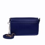 Belle Blue Crossbody Bag back