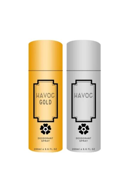 Pack Of 2 - Havoc Silver & Havoc Gold Body Spray